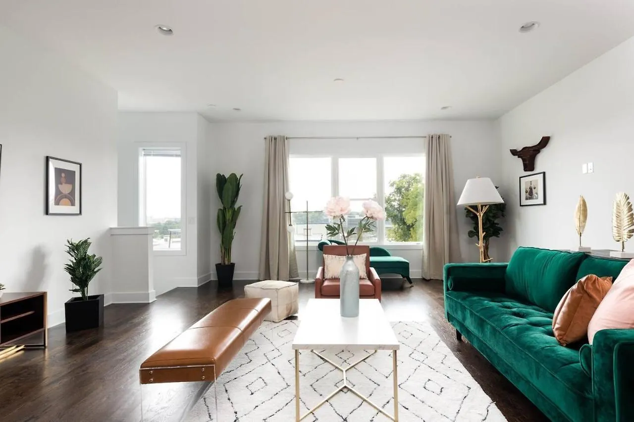 Domio Sylvan Park Modern 4Br Balcony Νάσβιλ Σπίτι διακοπών